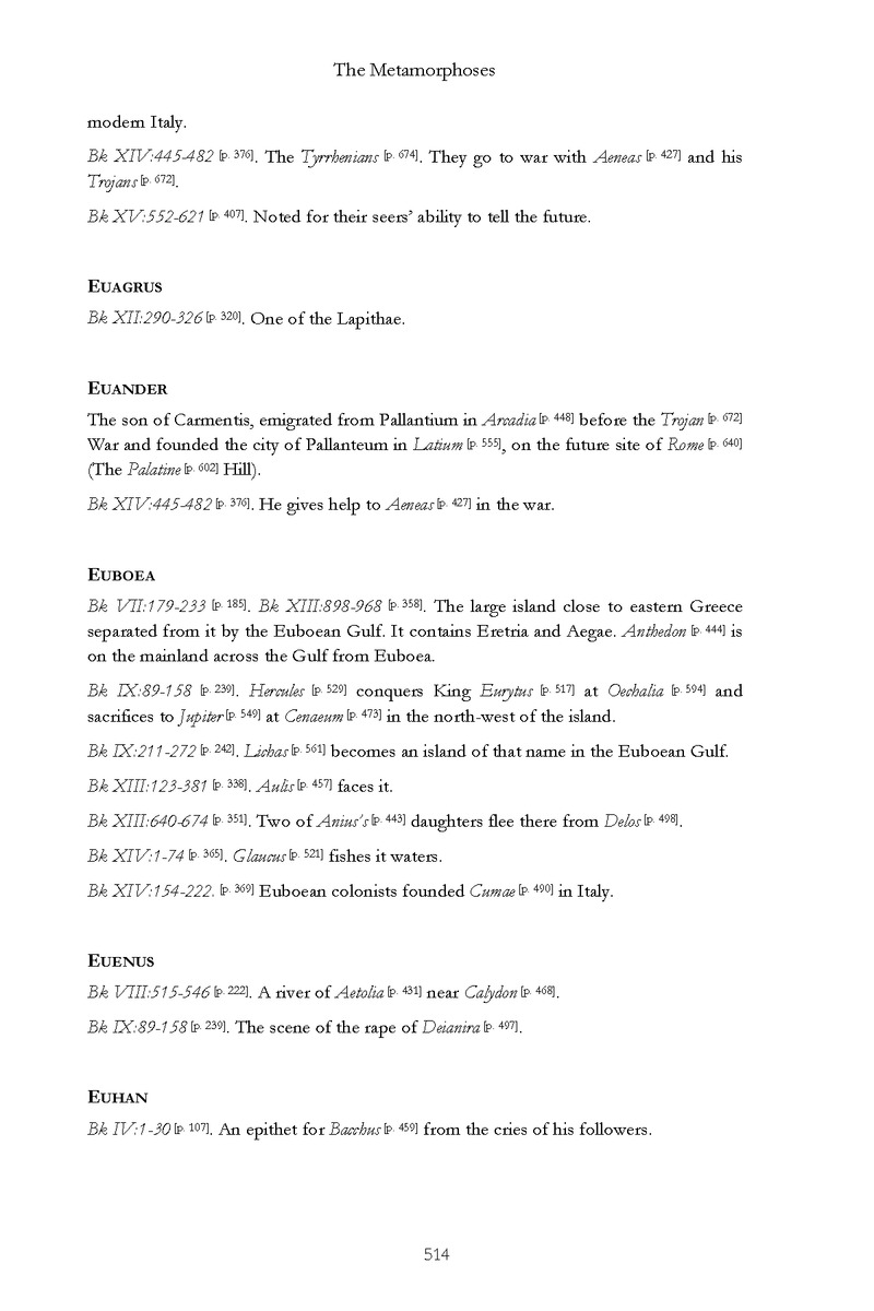 Ovid: The Metamorphoses - Page 514